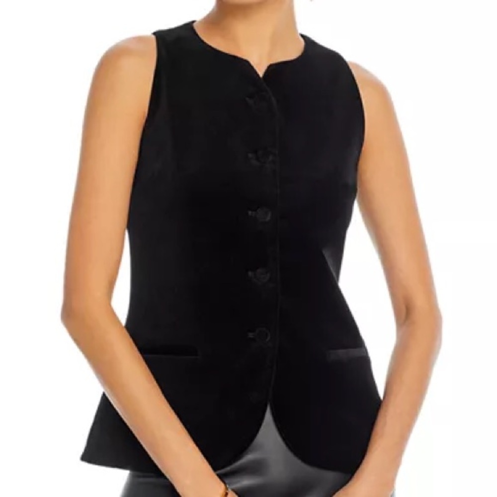 Derek Lam 10 Crosby | Ashton Velvet Vest